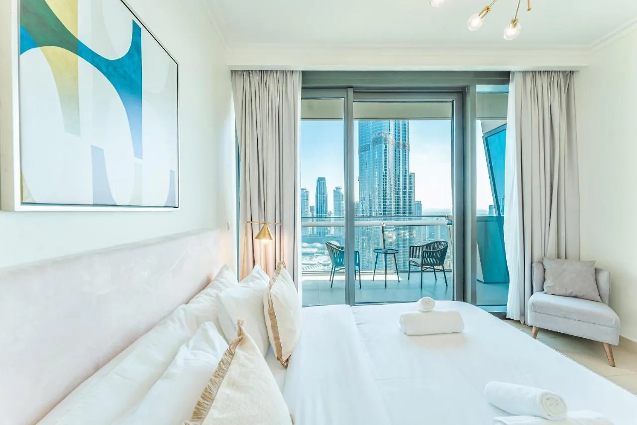3 Bed Burj Vista Breathtaking Burj Khalifa Views Apartment Dubai