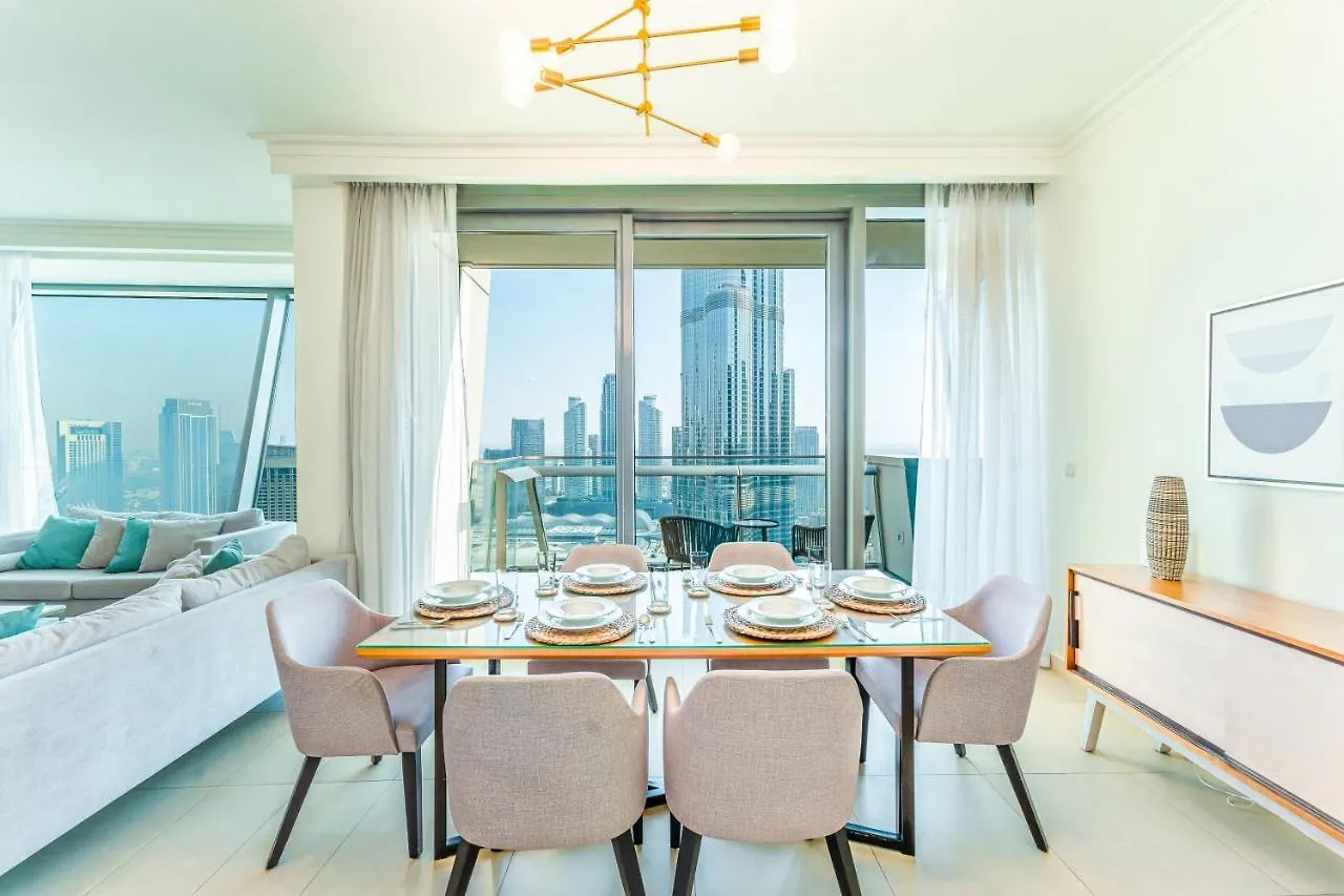 3 Bed Burj Vista Breathtaking Burj Khalifa Views Apartment Dubai United Arab Emirates